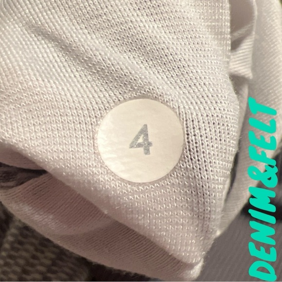 Lululemon Runderful 1/2 Zip Mini Check Pique White Heathered Slate | PRELOVED 🩶 - Picture 11 of 16